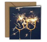 Edition Colibri Carte d'anniversaire 30 ans avec enveloppe, cierge magique, cartes Joyeux anniversaire, carte d'anniversaire pour homme et femme, A6