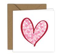 Edition Colibri Carte de Saint-Valentin pour elle et lui - Format A6 - Pliable - Avec enveloppe - Carte d'amour, anniversaire de mariage - Carte de Saint-Valentin - Carte de Saint-Valentin (véritable