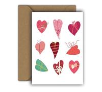Edition Colibri Carte de Saint-Valentin pour elle et lui - Format A6 - Pliable - Avec enveloppe - Carte d'amour, d'anniversaire de mariage - Carte de Saint-Valentin - Cadeau d'amour