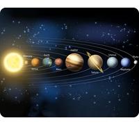 Edition Colibri Tapis de Souris avec système Solaire 23 x 19 cm en Caoutchouc spécial extrêmement résistant aux déchirures avec Base Forte adhérence pour Un Maintien Optimal