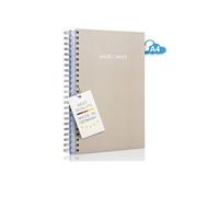 edition cumulus Calendrier 2026/2027 format A4 - Le grand calendrier quotidien épais - août 2026 à août 2027, reliure à spirale, fabriqué en Allemagne, 1 page par jour