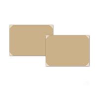 Edition Dürer Lot de 2 sous-mains à dessin A4 1000 g/m² pour enfants et adultes, 085004-2, marron
