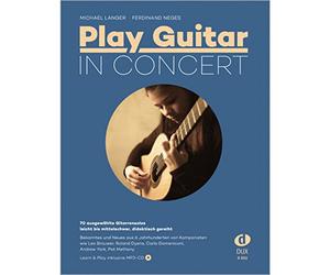 Edition Dux Play Guitar In Concert - Livre de chansons