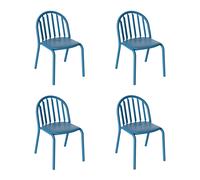 Édition exclusive set de 4 chaises de jardin Fred's WxHxD 52x80.5x59.6cm