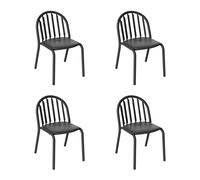 Édition exclusive set de 4 chaises de jardin Fred's WxHxD 52x80.5x59.6cm