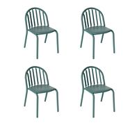 Édition exclusive set de 4 chaises de jardin Fred's WxHxD 52x80.5x59.6cm