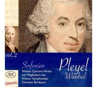 Edition Ignaz Joseph Pleyel Volume 2 Symphonies CD