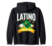 Édition latino irlandaise amusante Saint Patrick pour enfants, hommes et femmes Sweat à Capuche