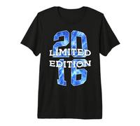 Édition limitée 10 Ans 2016 10e Anniversaire T-Shirt Haut de Gamme