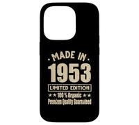 Édition limitée 1953 Anniversaire 1953 Né en 1953 Coque pour iPhone 14 Pro