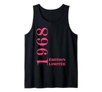 Édition limitée 1968 Anniversaire 55 Ans Femme année 1968 Débardeur