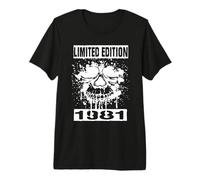 Édition limitée 1981 Anniversaire 1981 Naissance 1981 Année T-Shirt Haut de Gamme