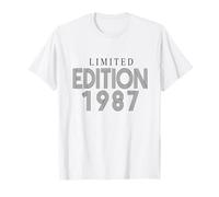 Édition limitée 1987 Anniversaire 1987 Vintage 1987 T-Shirt