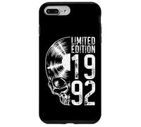 Édition limitée 1992 Vintage Vinyl Lover Gothic Skull Coque pour iPhone 7 Plus/8 Plus