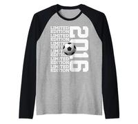 Édition limitée 2016 Ballon de Football 10e Anniversaire Manche Raglan