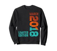 Édition limitée 2018 2018 Mars 2018 année 2018 rétro 2018 Sweatshirt