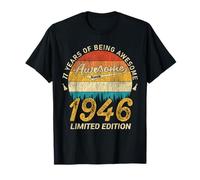 Édition limitée 80 Ans 1946 - Awesome 80th Birthday T-Shirt