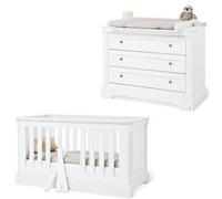 Édition limitée - Chambre d'enfant Emilia Gold large 2 pièces Beige G