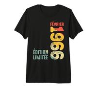 Édition limitée Février 1966 Année 1966 Rétro 1966 Vintage T-Shirt Haut de Gamme