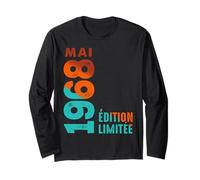 Édition Limitée Mai 1968 Birthday 1968 Manche Longue