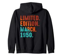 Édition limitée Mars 1950 Anniversaire Sweat à Capuche