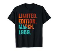 Édition limitée Mars 1969 Anniversaire T-Shirt