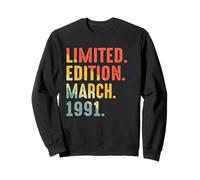 Édition limitée Mars 1991 Anniversaire Sweatshirt