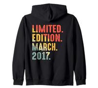 Édition limitée Mars 2017 Anniversaire Sweat à Capuche