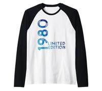 Édition limitée millésime 1980 drôle 45e Anniversaire 45 Ans Manche Raglan