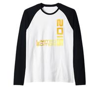 Édition limitée millésime 2015 drôle 10e Anniversaire 10 Ans Manche Raglan
