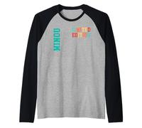 Édition limitée Minou Original avec nom Individuel Manche Raglan