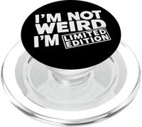 Édition limitée Not Weird - Fierté individuelle Unique PopSockets PopGrip pour MagSafe
