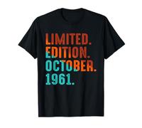 Édition limitée Octobre 1961 Anniversaire T-Shirt