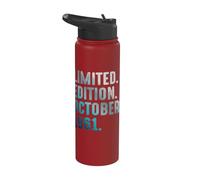 Édition limitée Octobre 1961 Retro Vintage 1961 Stainless Steel Insulated Water Bottle