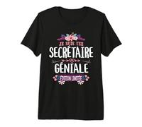 Édition Limitée Secrétaire Femme T-Shirt Haut de Gamme
