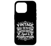 Édition limitée Vintage Original 1976 Aged Perfect Birthday Coque pour iPhone 16 Pro