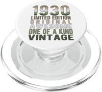 Édition limitée Vintage rétro année de Naissance 1930 PopSockets PopGrip pour MagSafe