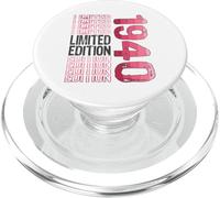 Édition limitée Vintage rétro année de Naissance 1940 PopSockets PopGrip pour MagSafe