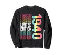 Édition limitée Vintage rétro année de Naissance 1940 Sweatshirt