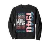 Édition limitée Vintage rétro année de Naissance 1940 Sweatshirt