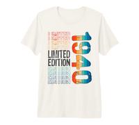 Édition limitée Vintage rétro année de Naissance 1940 T-Shirt Haut de Gamme