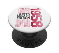 Édition limitée Vintage rétro année de Naissance 1958 PopSockets PopGrip Adhésif