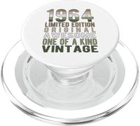Édition limitée Vintage rétro année de Naissance 1964 PopSockets PopGrip pour MagSafe