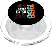Édition limitée Vintage Retro Année de Naissance 1968 PopSockets PopGrip pour MagSafe