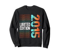 Édition limitée Vintage rétro année de Naissance 2015 Sweatshirt