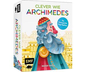 Edition Michael Fischer / EMF Verlag Jeu de Cartes : Malin comme Archimède : Le Jeu Rapide pour Les Esprits intelligents de 7 à 107 Ans