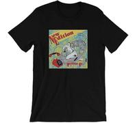 Edition Mr. Telephone Bobby Brown Bbd 80'S RNB Album Cover Art T-Shirt Mens Black Tees Unisex Shirt(X-Large)