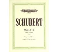 EDITION PETERS SCHUBERT FRANZ - ARPEGGIONE SONATA IN A MINOR D821 - VIOLA AND PIANO Partition classique Cordes Alto