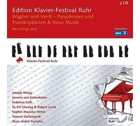 Édition Ruhr Piano Festival 2013. Paraphrases et Transcriptions d'Œuvres de Wagner et Verdi.