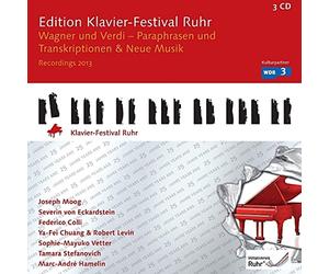 Édition Ruhr Piano Festival 2013. Paraphrases et Transcriptions d'Œuvres de Wagner et Verdi.